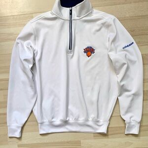 NY Knicks Quarter Zip Pullover